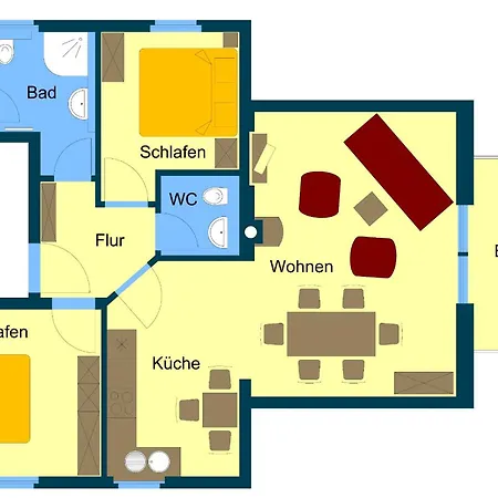Lägenhet Kuestenwaldhaus Seestern Koserow